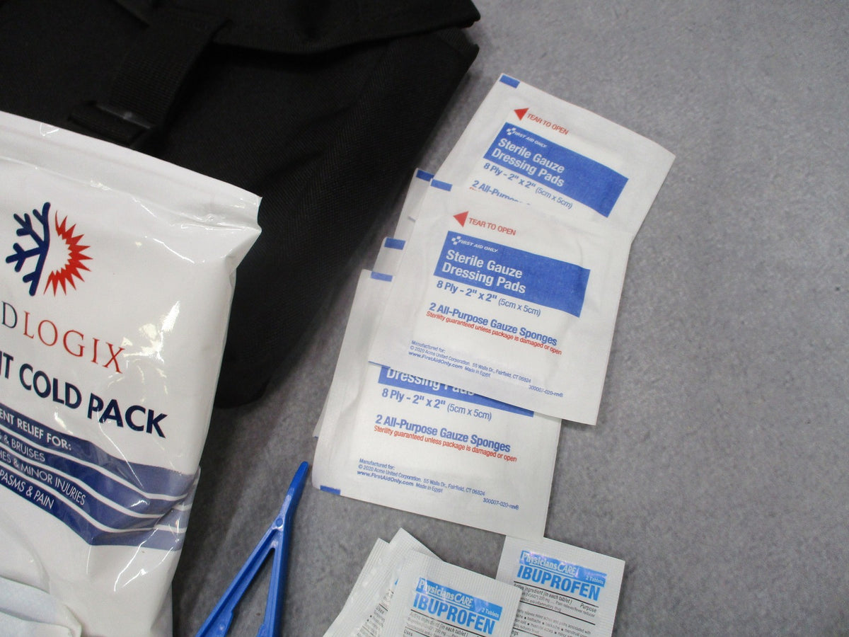 Elite First Aid Platoon IFAK Individual First Aid Kit Black Pouch New