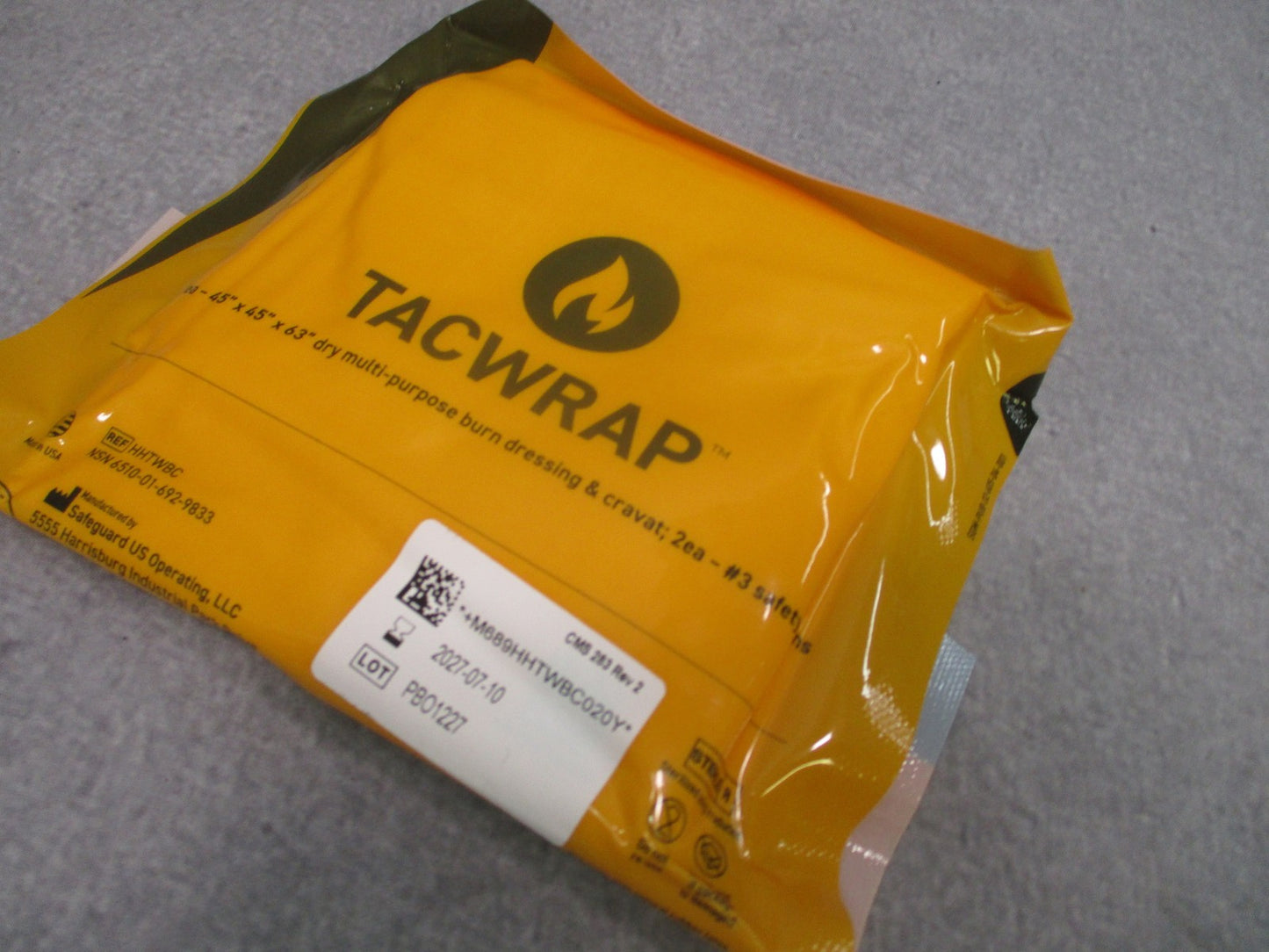 US Military IFAK Combat Trauma Kit Bag w/ Expired Medical Supplies Tactical Gear