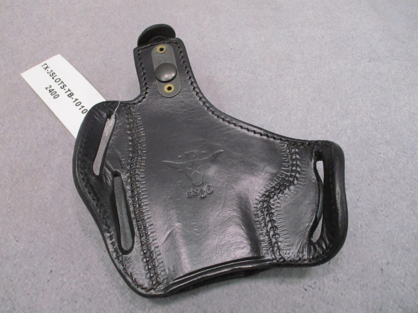1836 The Original Leather Holster TX-3SLOTS-TB-1010 M&P Shield Hellcat Right Han