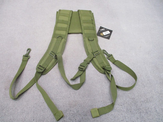 VISM by NcStar MOLLE Modular Back Panel Harness Olive Drab CVMBPS3035G New