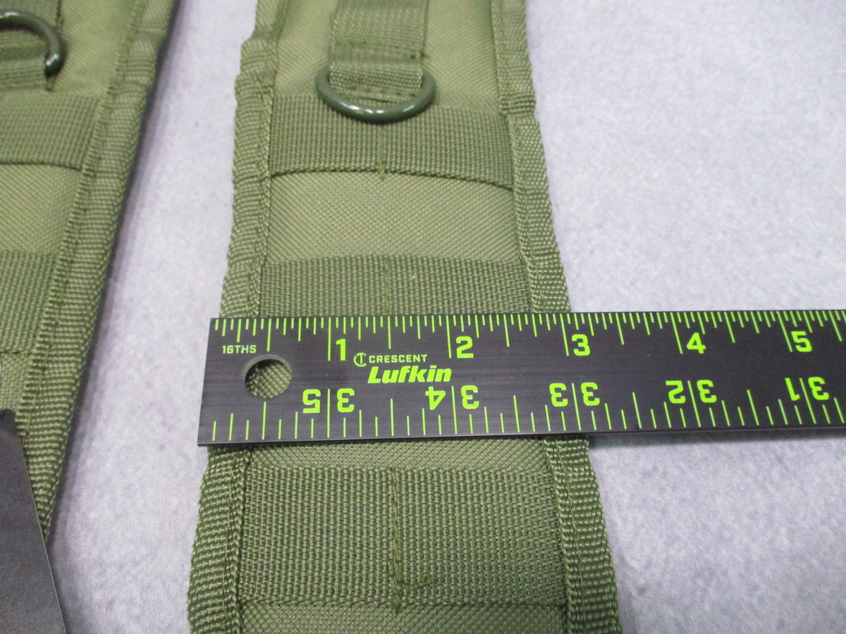 VISM by NcStar MOLLE Modular Back Panel Harness Olive Drab CVMBPS3035G New