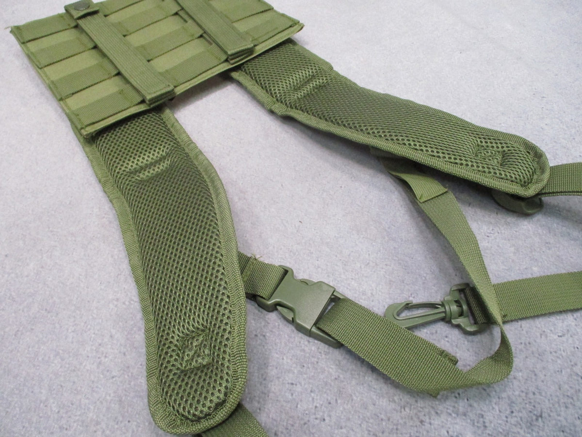 VISM by NcStar MOLLE Modular Back Panel Harness Olive Drab CVMBPS3035G New
