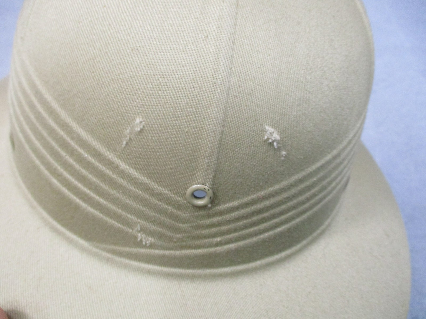 Vintage US Military Pith Sun Helmet Vietnam Era DSA 100-4036 No Headband