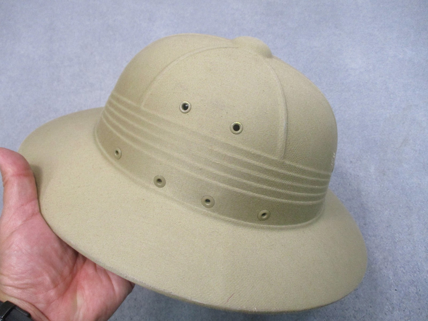 Vintage US Military Pith Sun Helmet Vietnam Era DSA 100-4036 No Headband