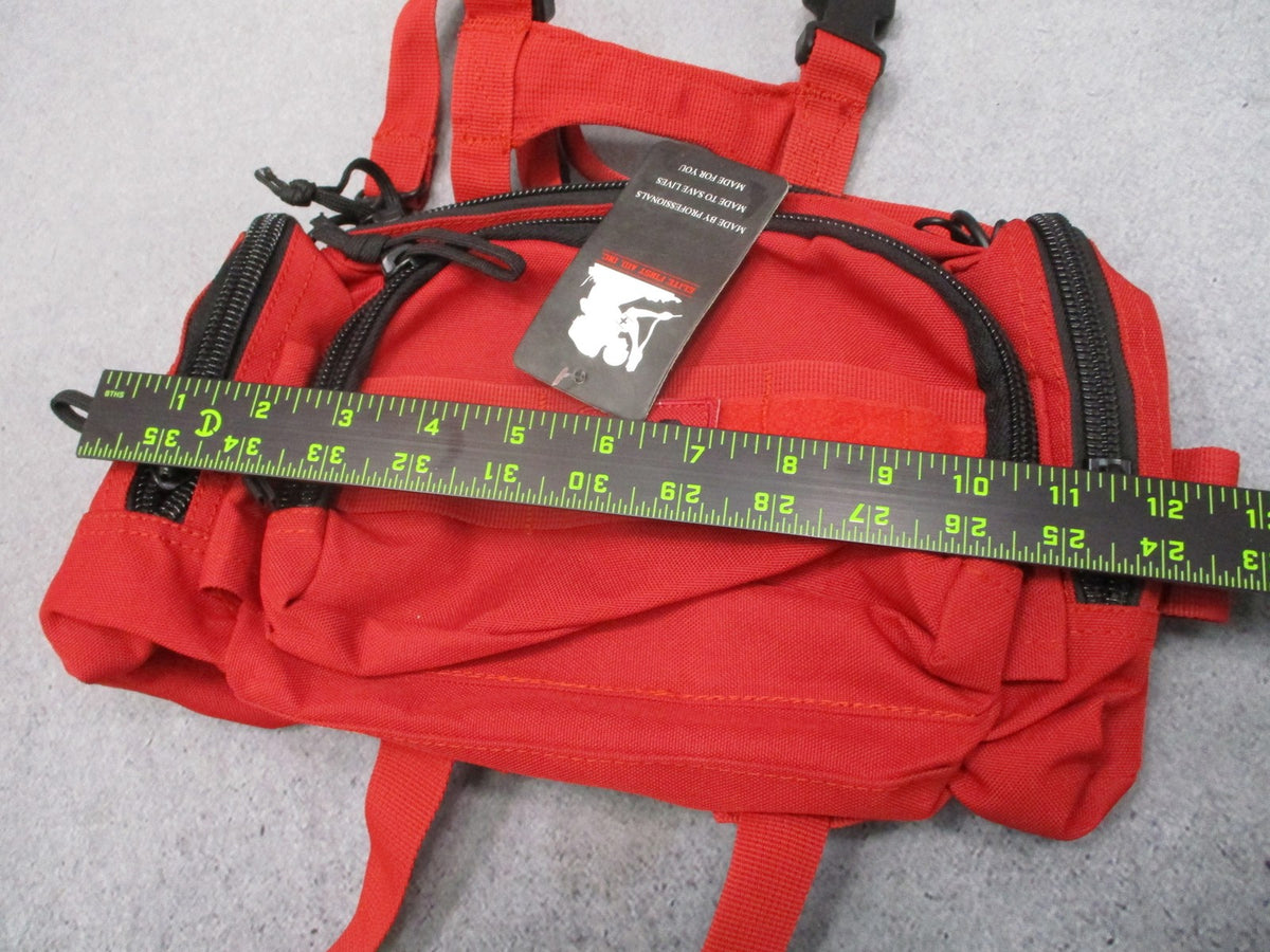 Elite First Aid Red MOLLE Medical Pouch Bag New With Tags Pack