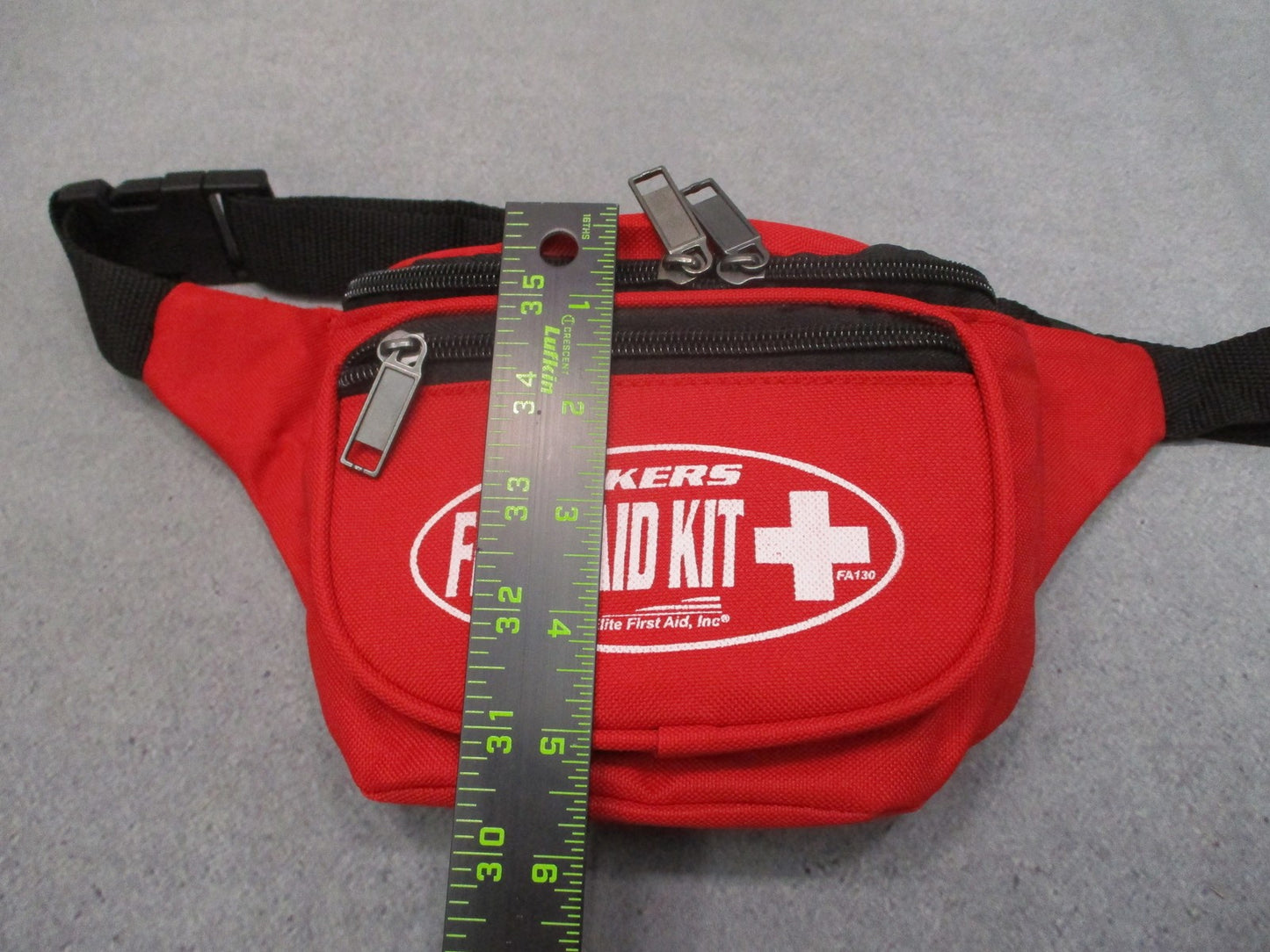 NWOT Hikers First Aid Kit FA130 Red Waist Pack Medical Supplies Emergency