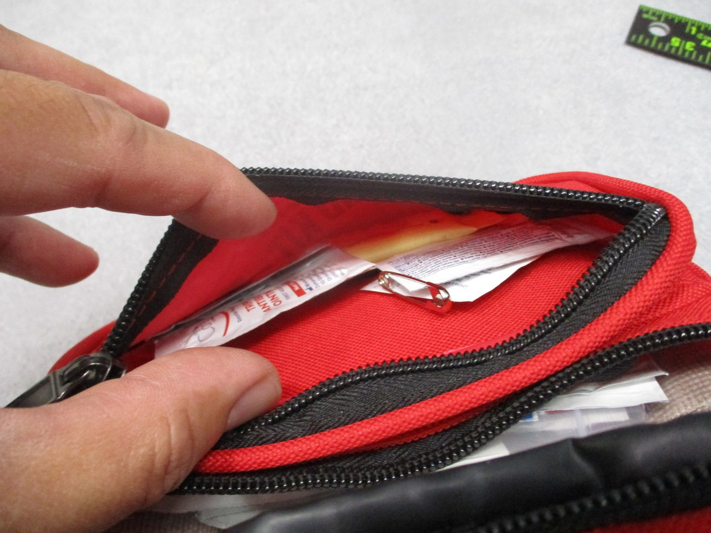 NWOT Hikers First Aid Kit FA130 Red Waist Pack Medical Supplies Emergency