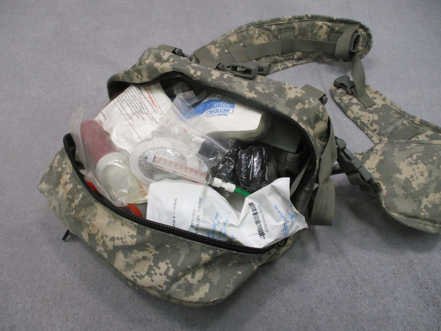 US Military TC3-V1 Combat Casualty Care Bag UCP Digital Camo Medical Kit Surplus