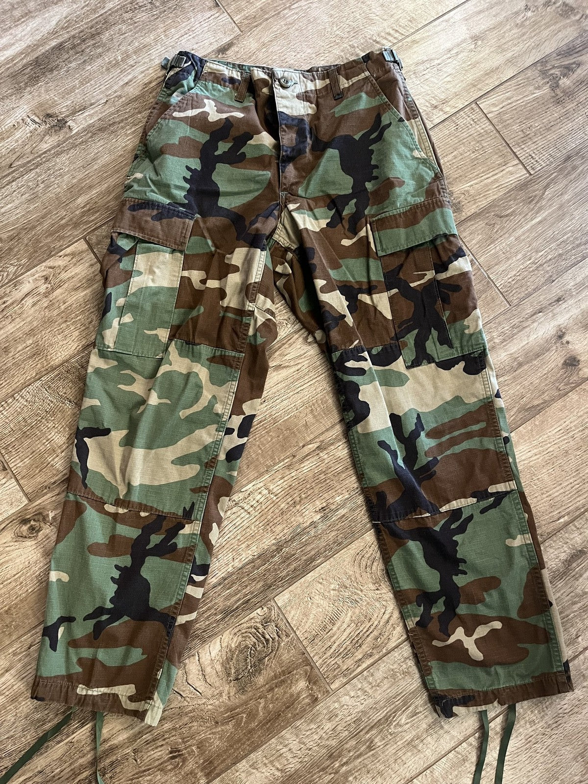 Propper Woodland Camo Combat Trousers Hot Weather BDU Pants Small Short