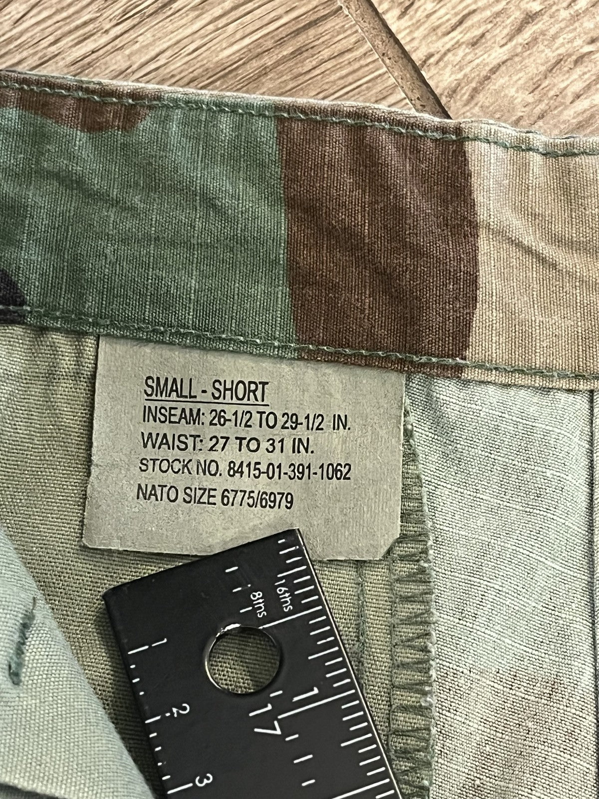 Propper Woodland Camo Combat Trousers Hot Weather BDU Pants Small Short