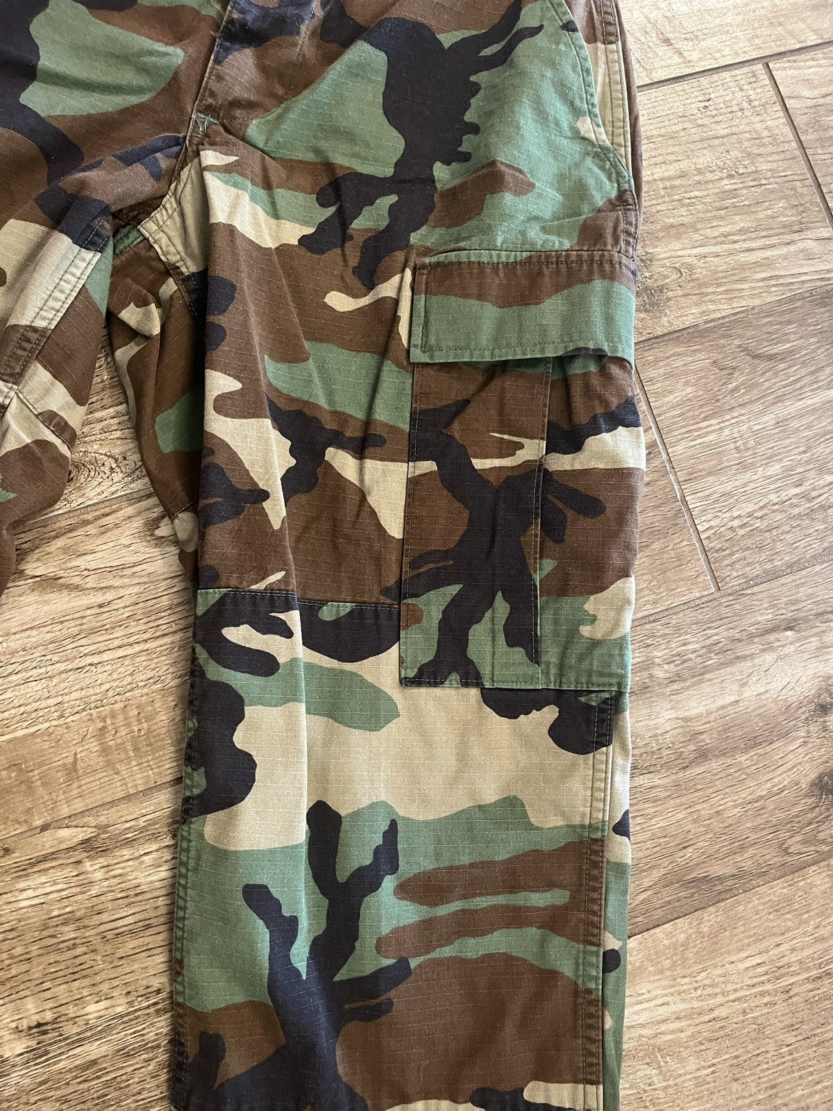Propper Woodland Camo Combat Trousers Hot Weather BDU Pants Small Short