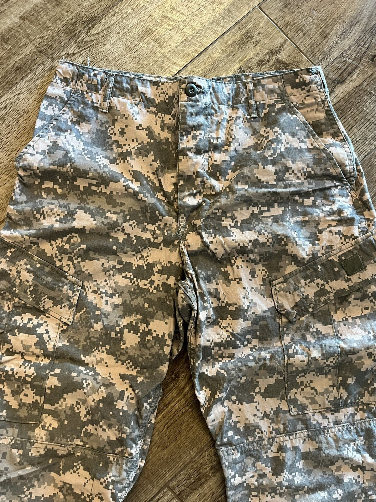 Lot of 2 US Army Combat Uniform ACU Digital FR Trousers Medium Regular