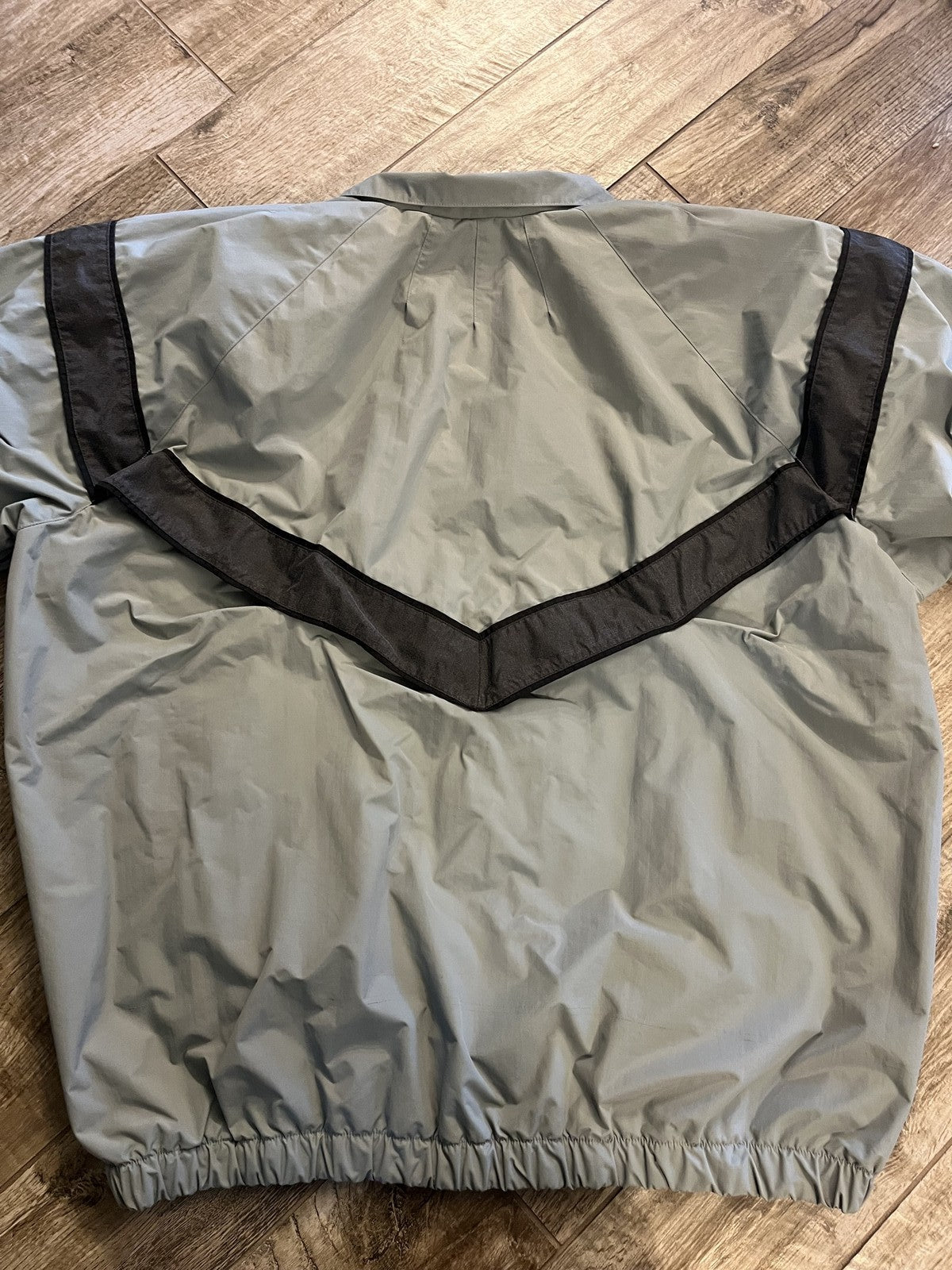 Genuine US Army IPFU Jacket Physical Fitness Uniform Gray Size XXL Long