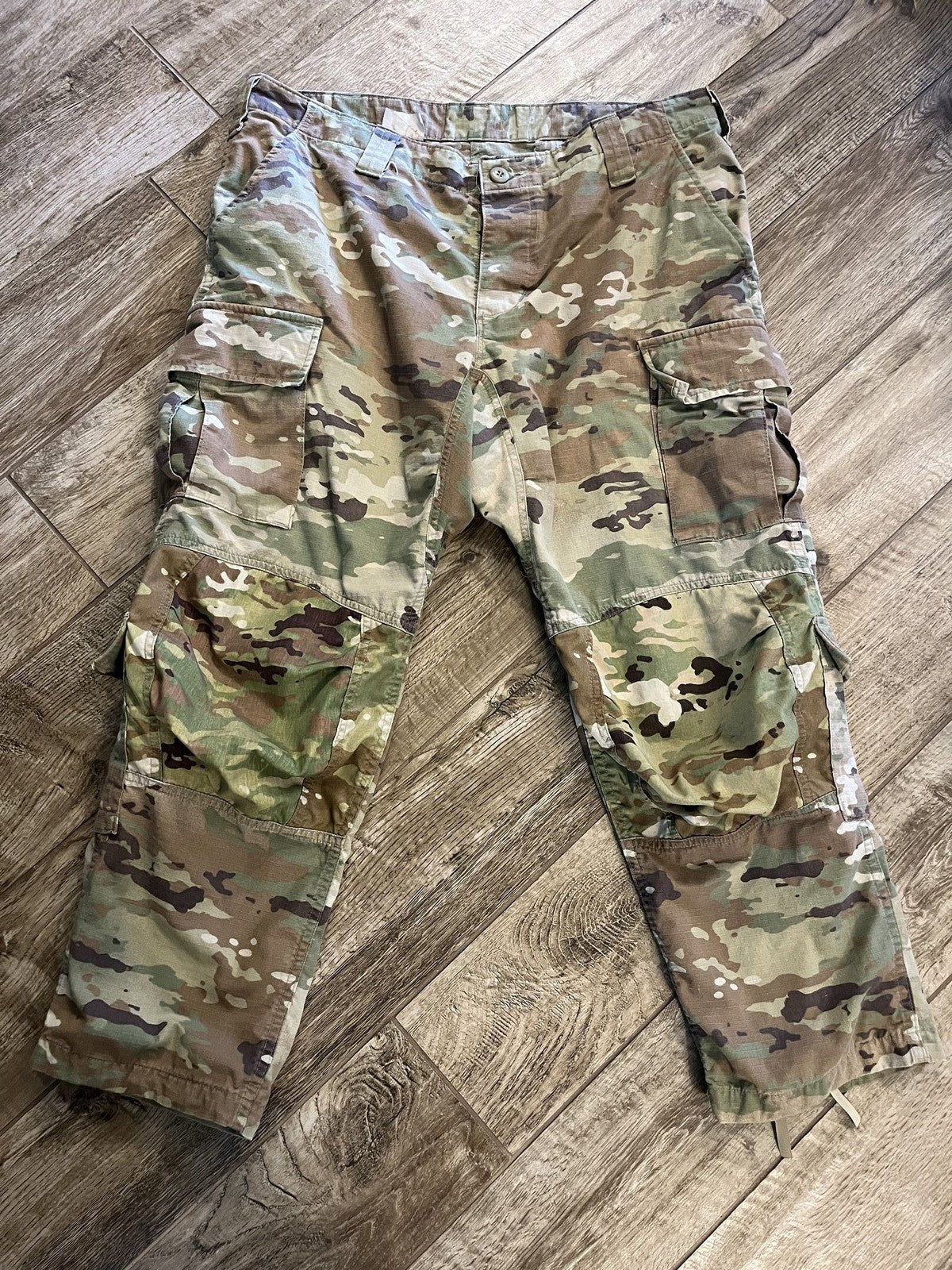 US Military IHWCU Hot Weather Trousers OCP Scorpion Camo Large X-Short