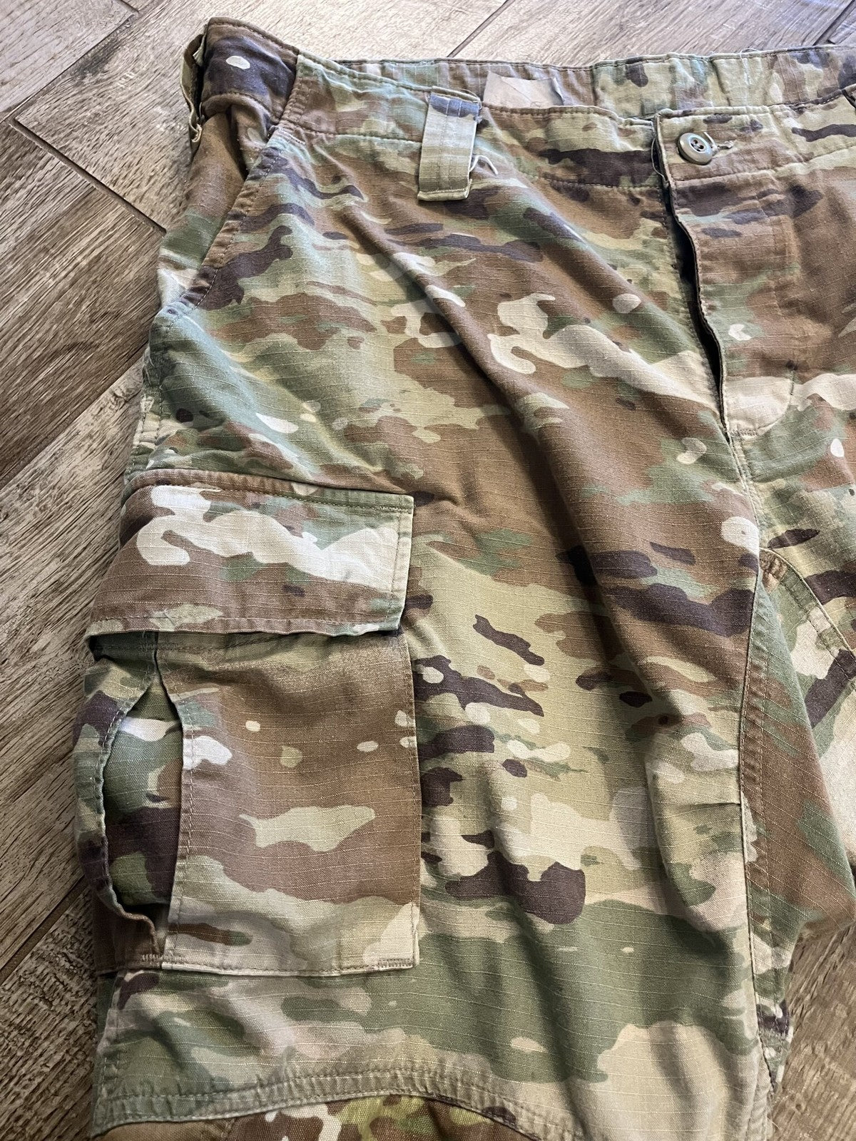 US Military IHWCU Hot Weather Trousers OCP Scorpion Camo Large X-Short
