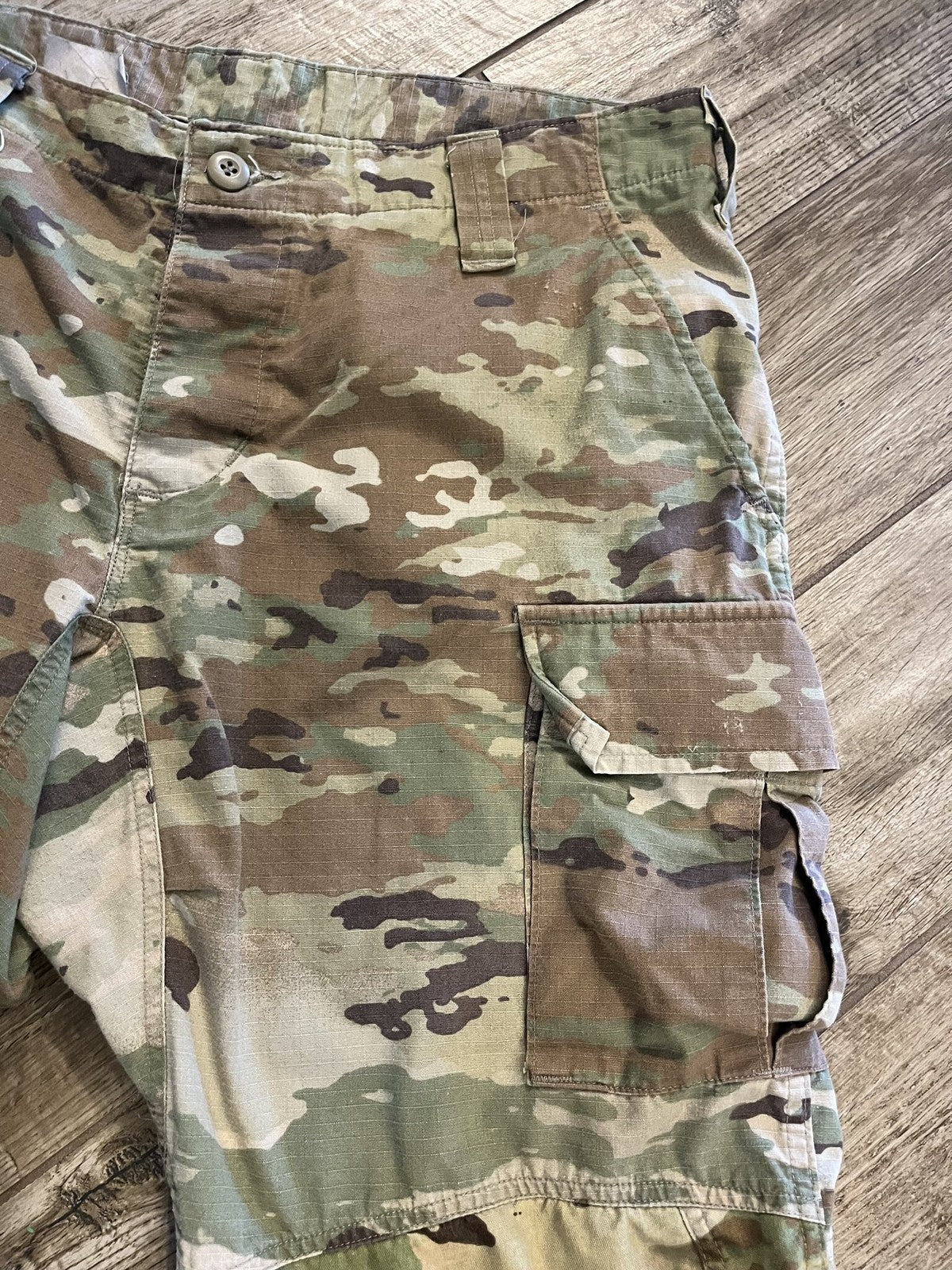 US Military IHWCU Hot Weather Trousers OCP Scorpion Camo Large X-Short