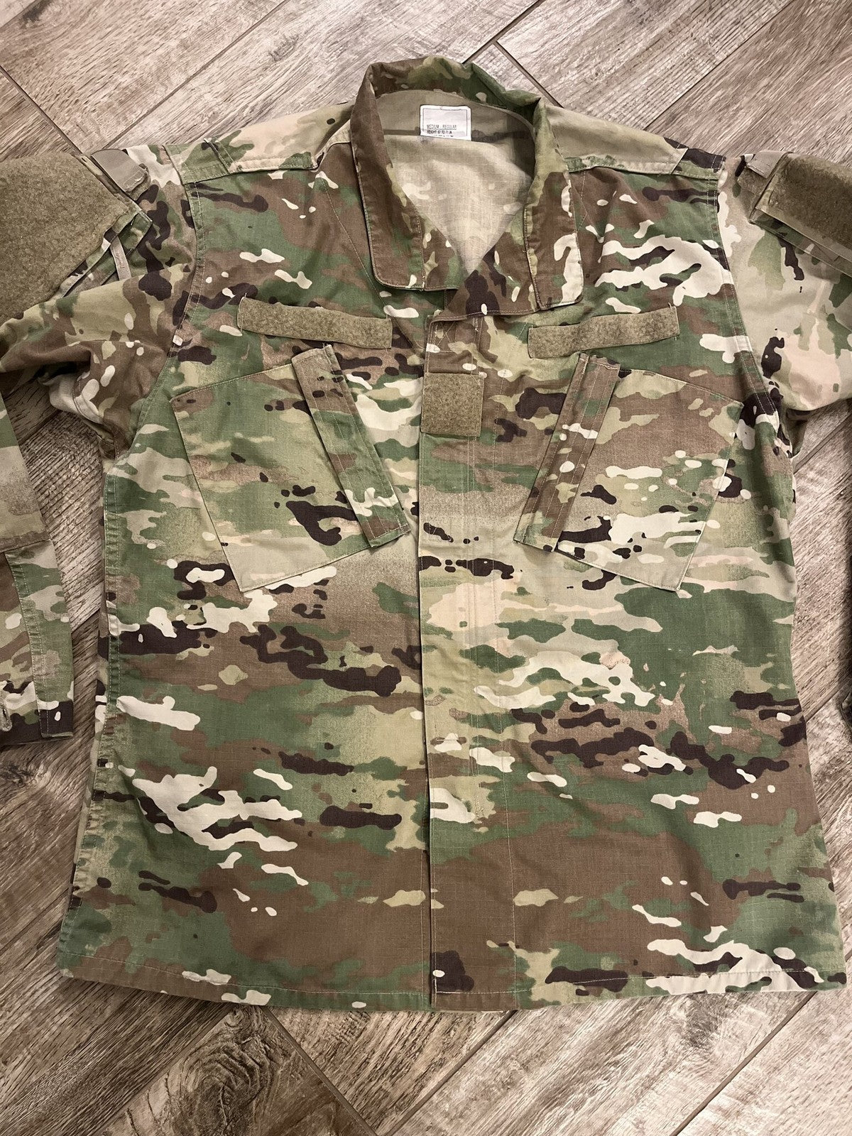 Genuine US Army OCP ACU Coat Medium Regular Scorpion W2 Combat Uniform Jacket