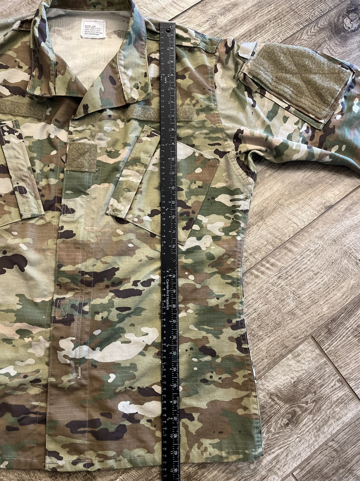 Genuine US Military OCP ACU Coat Medium Long Scorpion W2 Combat Uniform Jacket