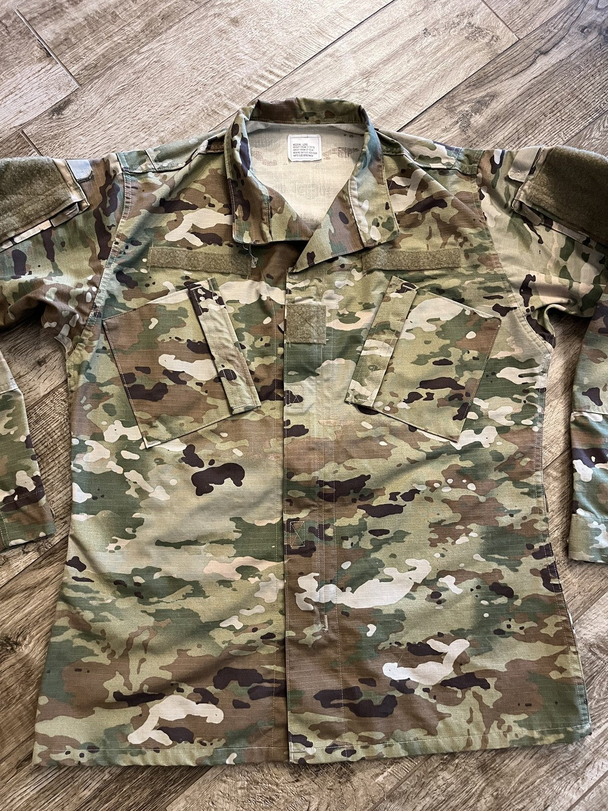Genuine US Military OCP ACU Coat Medium Long Scorpion W2 Combat Uniform Jacket