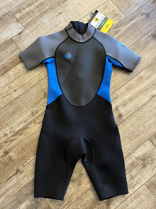 New Body Glove Youth Springsuit Size Large Shorty Wetsuit Neoprene Watersports
