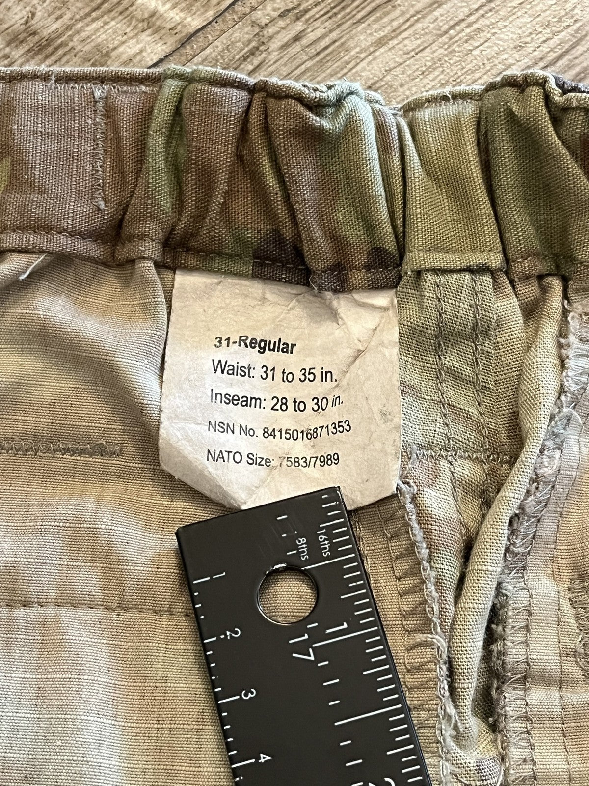 Genuine US Military OCP Scorpion Hot Weather Female Combat Pants 31-Regular