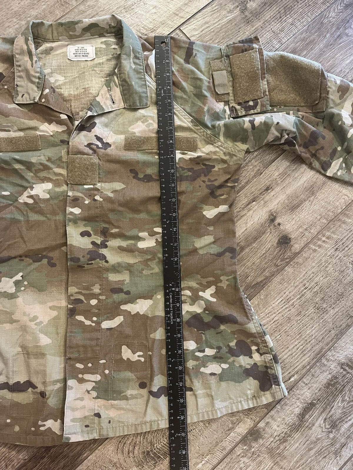 US Military IHWCU Coat Female Scorpion Camo Combat Uniform Jacket Size 39 Long