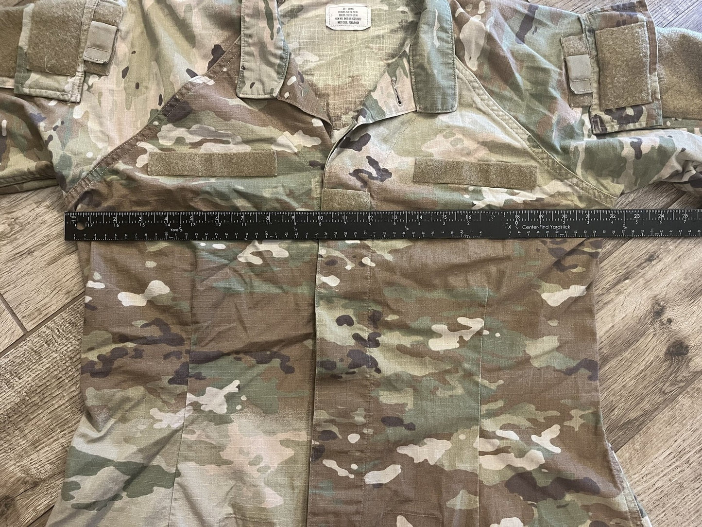 US Military IHWCU Coat Female Scorpion Camo Combat Uniform Jacket Size 39 Long