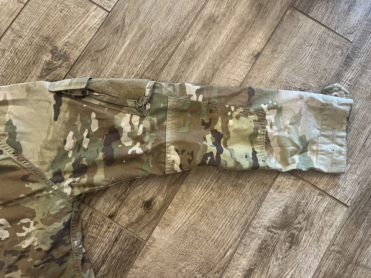 US Military IHWCU Coat Female Scorpion Camo Combat Uniform Jacket Size 39 Long