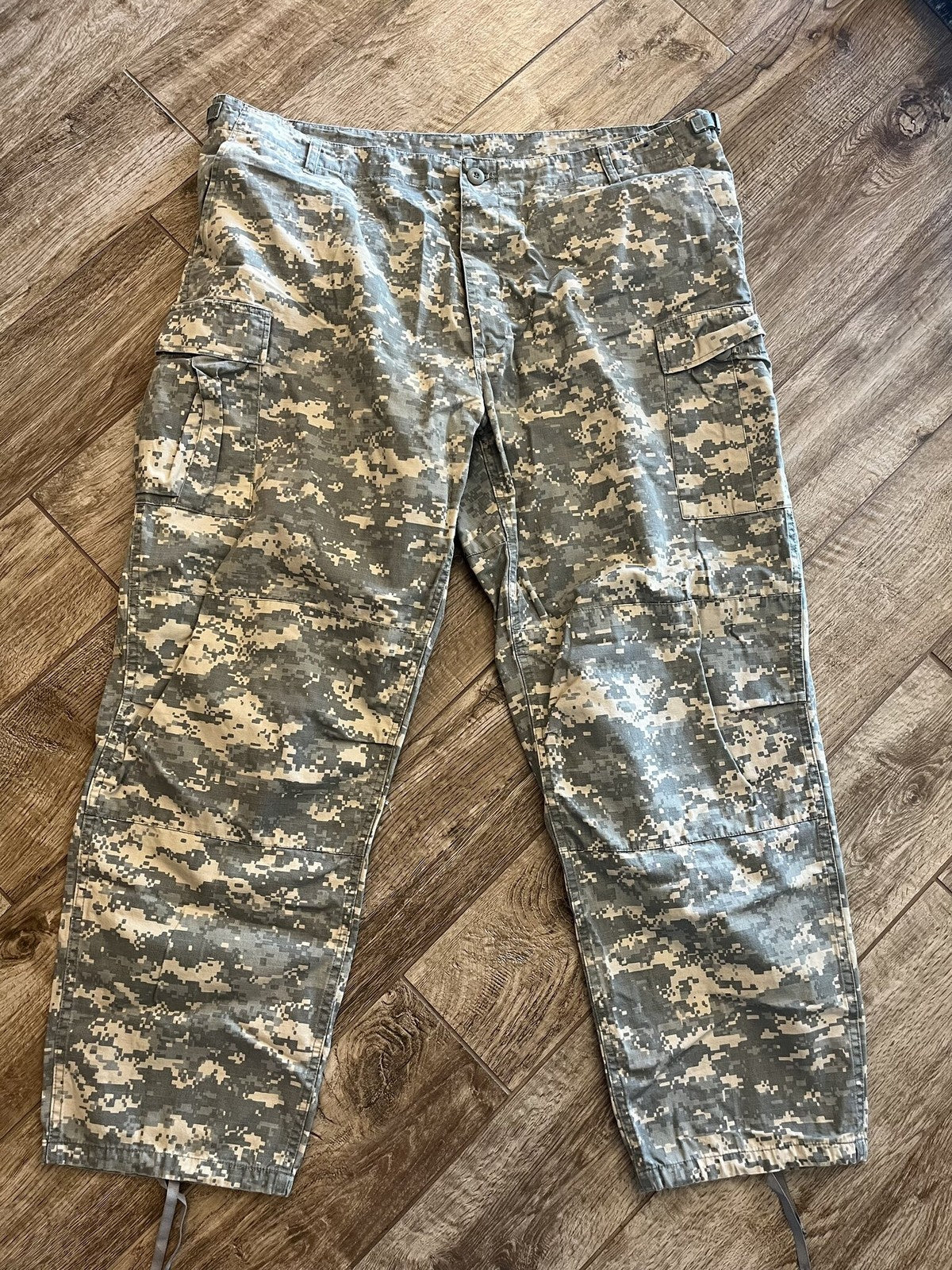 Fox Outdoor Combat Trousers XL-REG 100% Cotton Rip Stop Digital Camo Pants