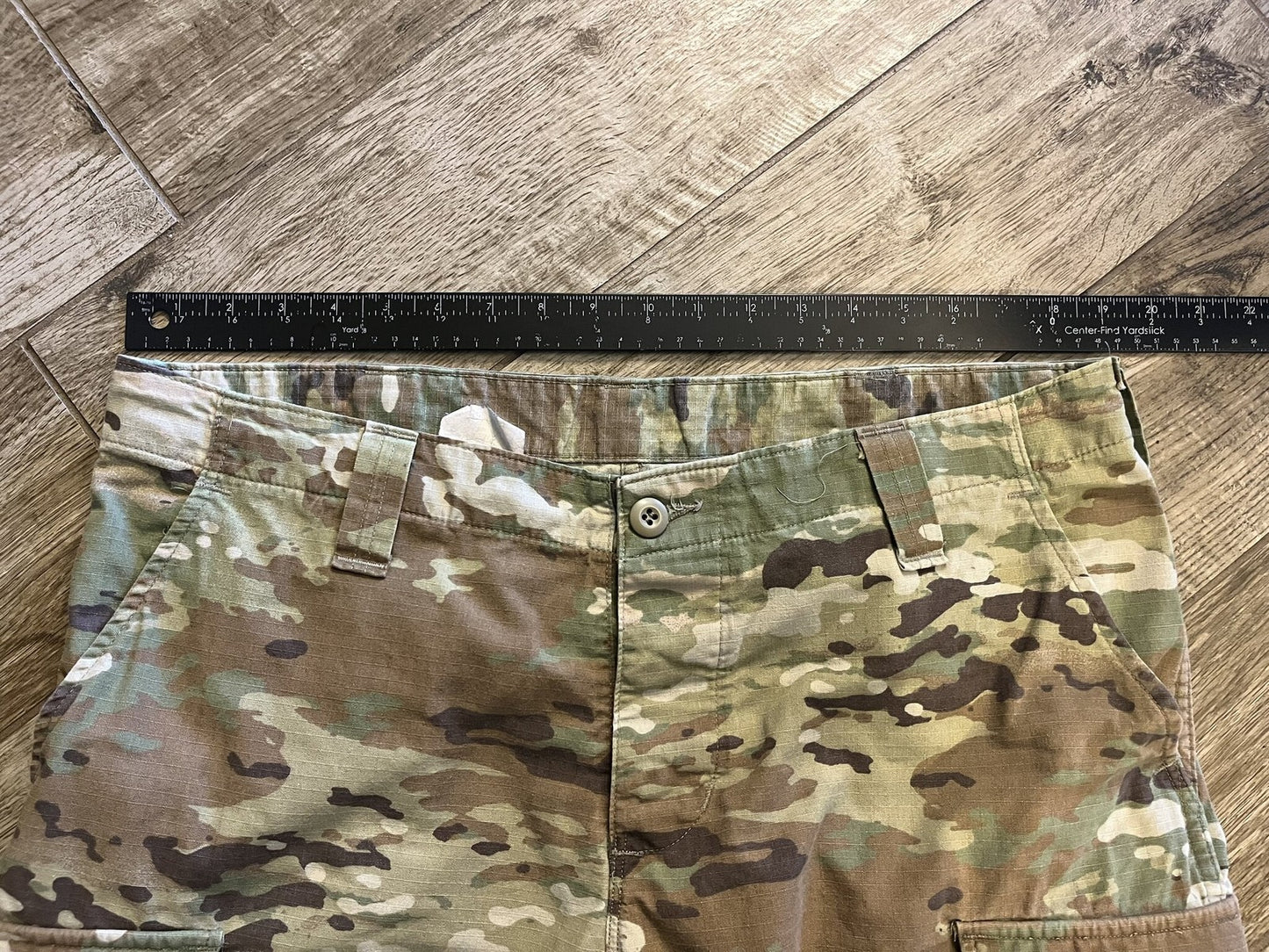 US Military IHWCU Trousers OCP Scorpion Camo Combat Pants Large X-Short