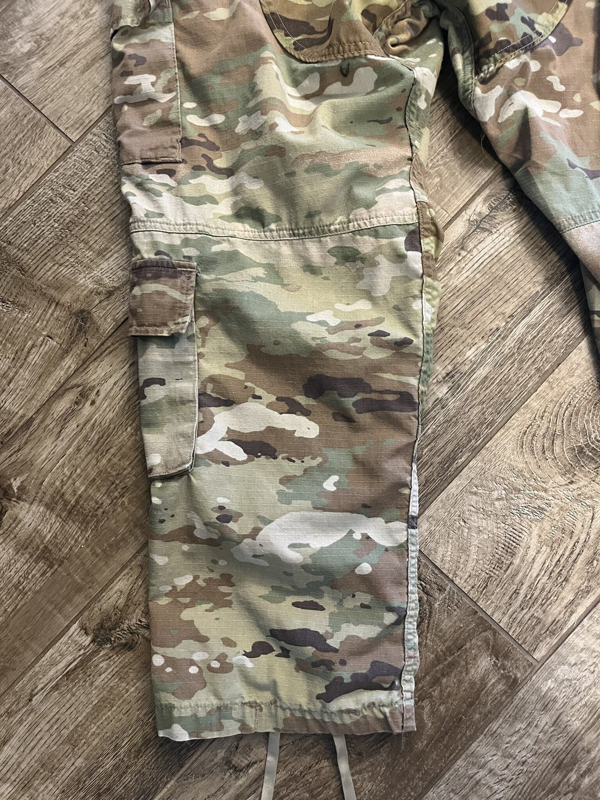 US Military IHWCU Trousers OCP Scorpion Camo Combat Pants Large X-Short