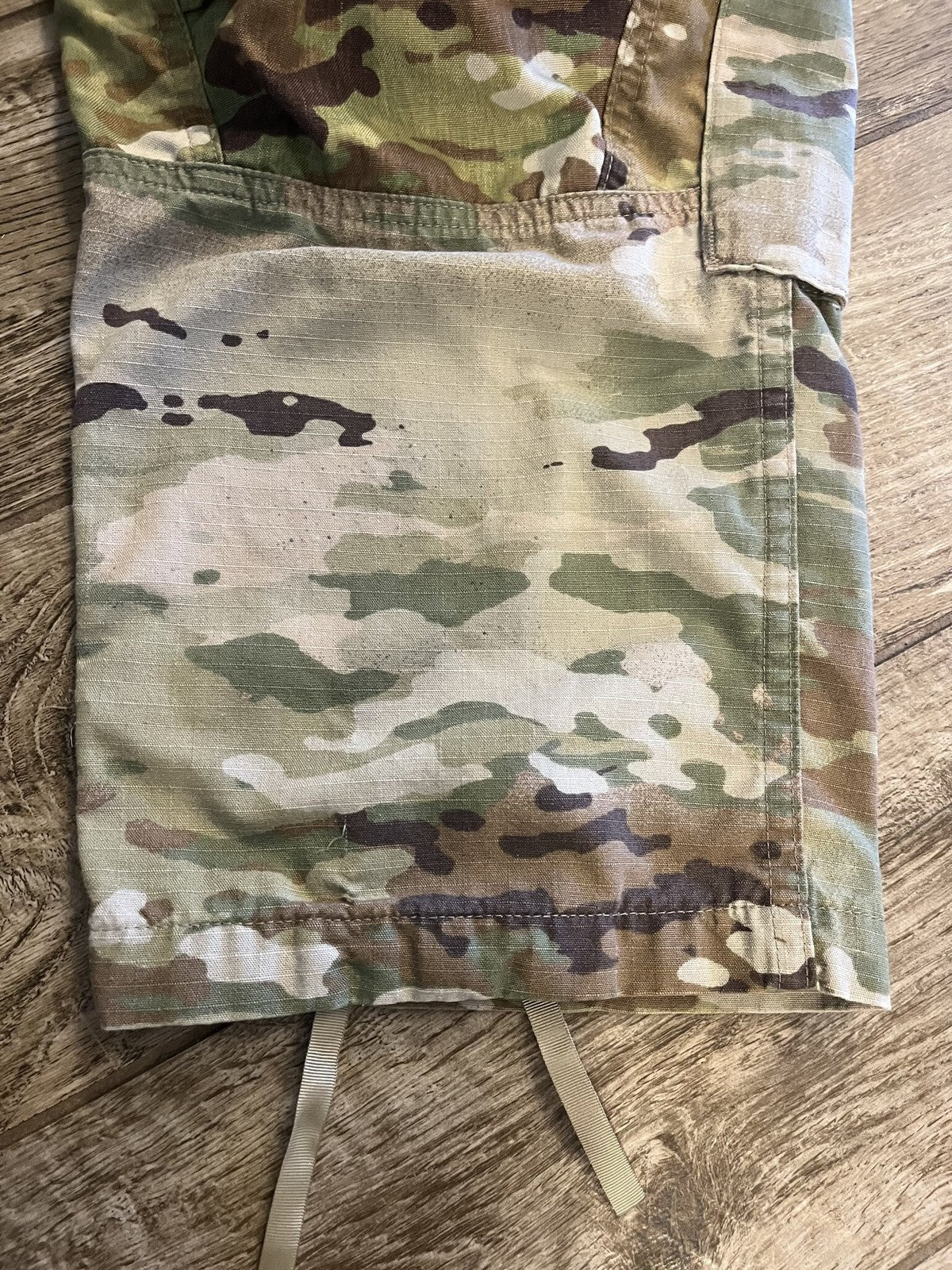 US Military IHWCU Trousers OCP Scorpion Camo Combat Pants Large X-Short