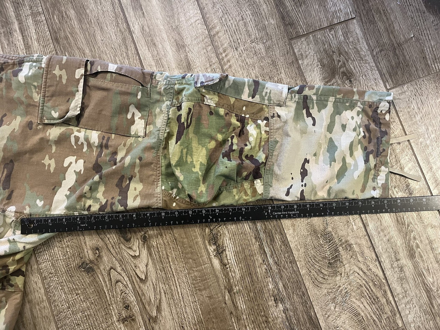 US Military IHWCU Trousers OCP Scorpion Camo Combat Pants Large X-Short