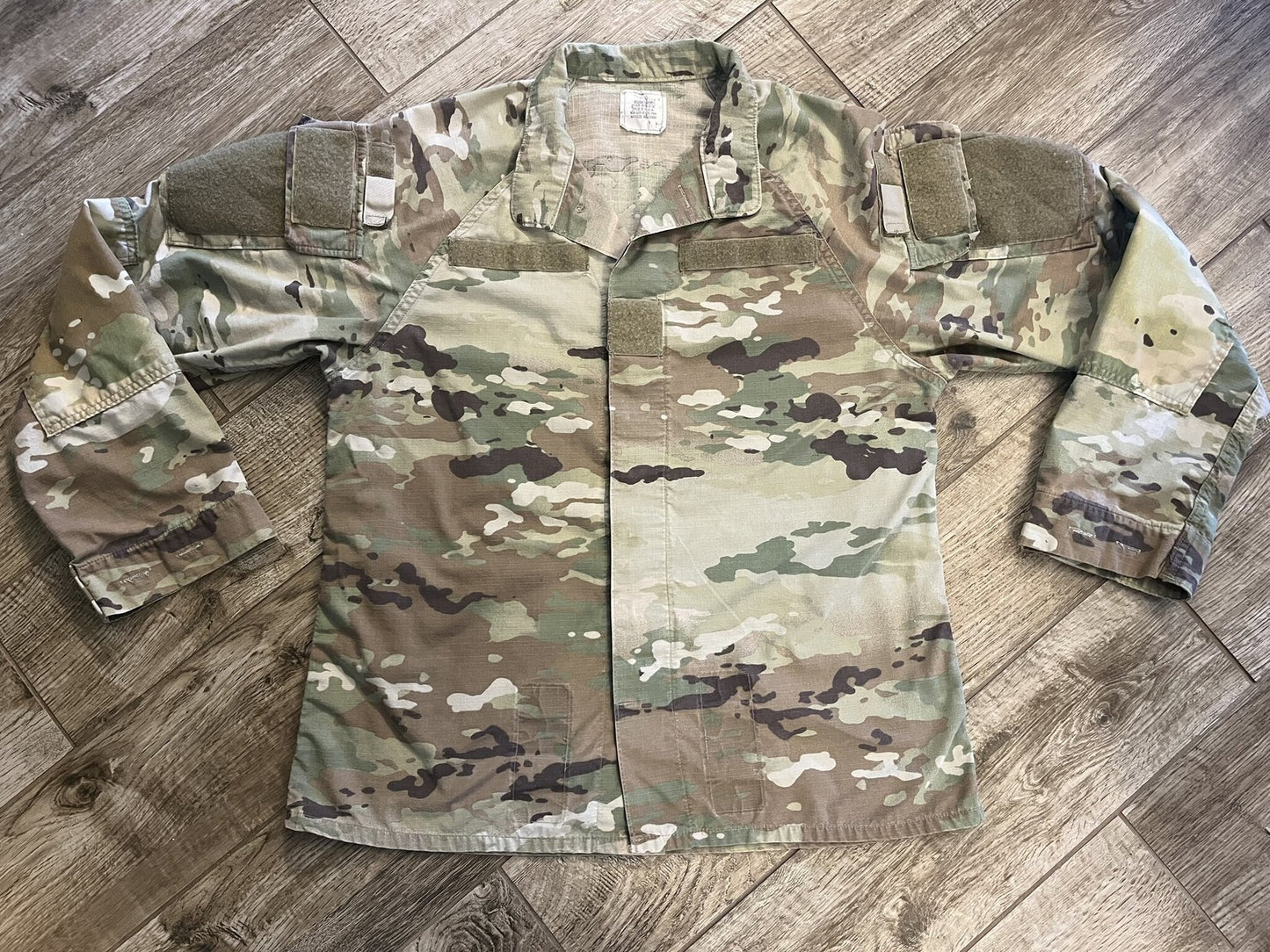 US Military IHWCU Hot Weather Combat Coat OCP Scorpion Camo Medium Short