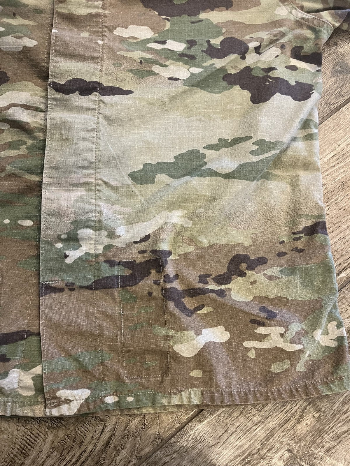 US Military IHWCU Hot Weather Combat Coat OCP Scorpion Camo Medium Short