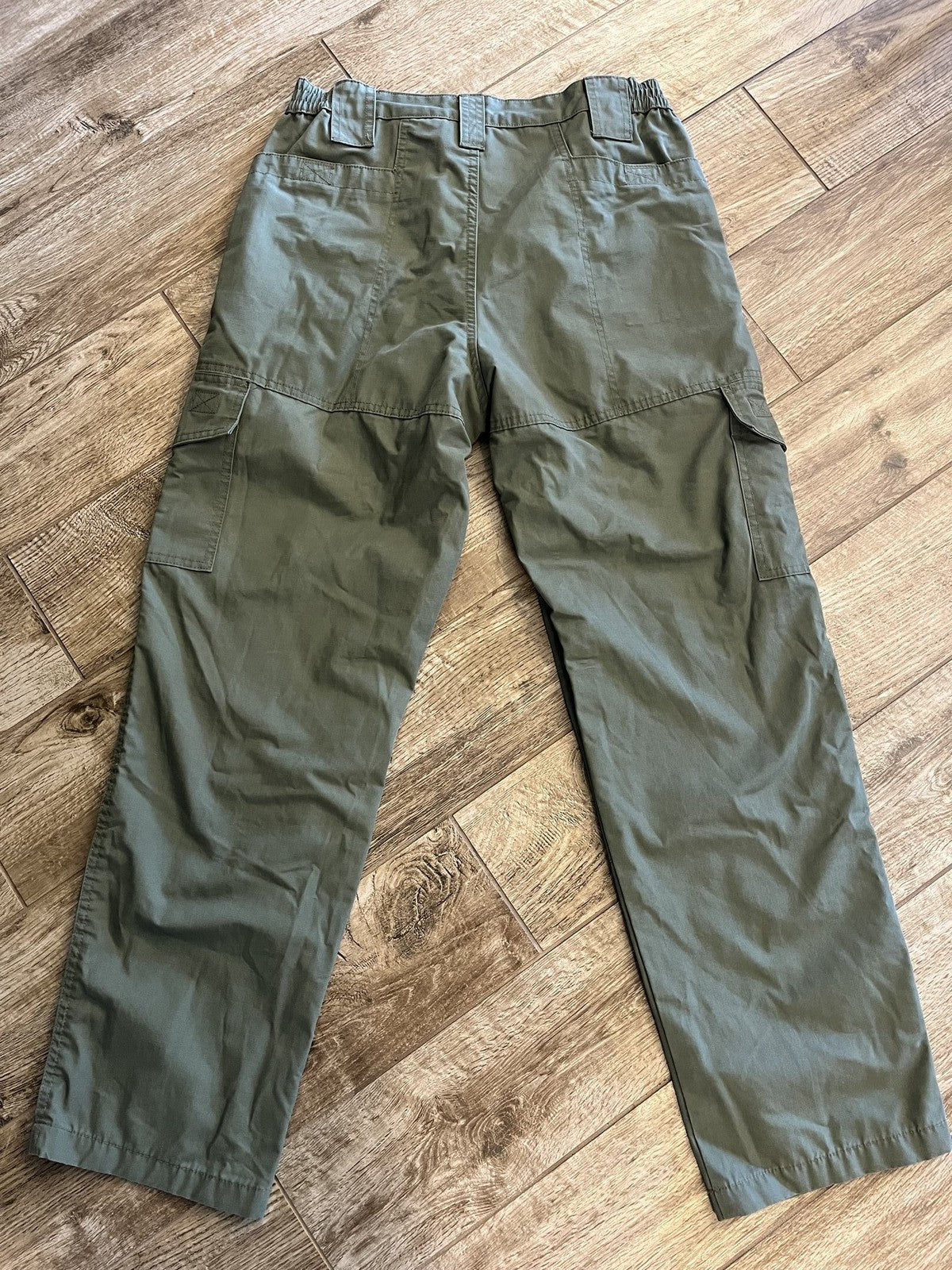 Propper Men's Tactical Cargo Pants Olive Green Ripstop Size 34x32 Excellent
