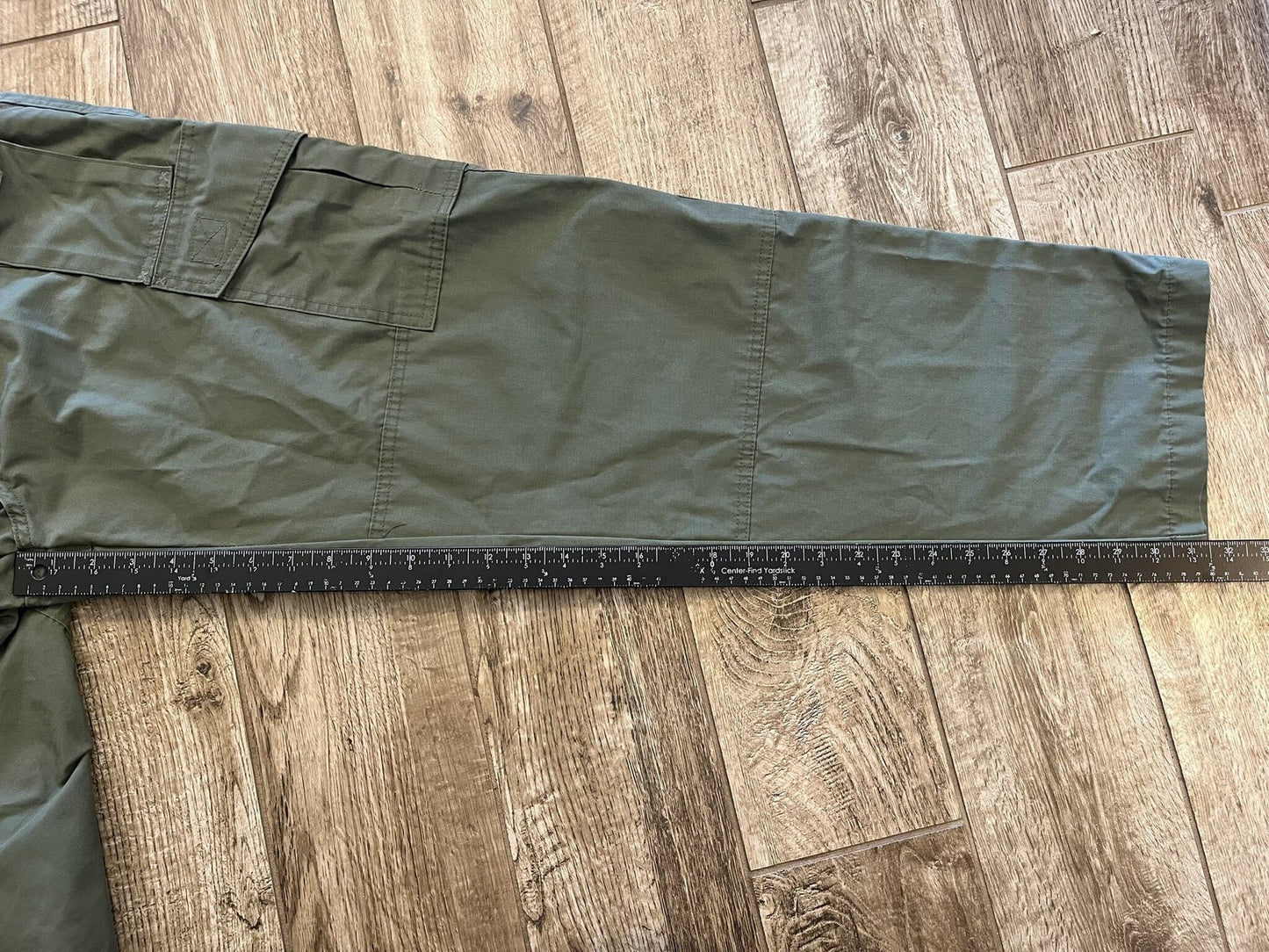 Propper Men's Tactical Cargo Pants Olive Green Ripstop Size 34x32 Excellent