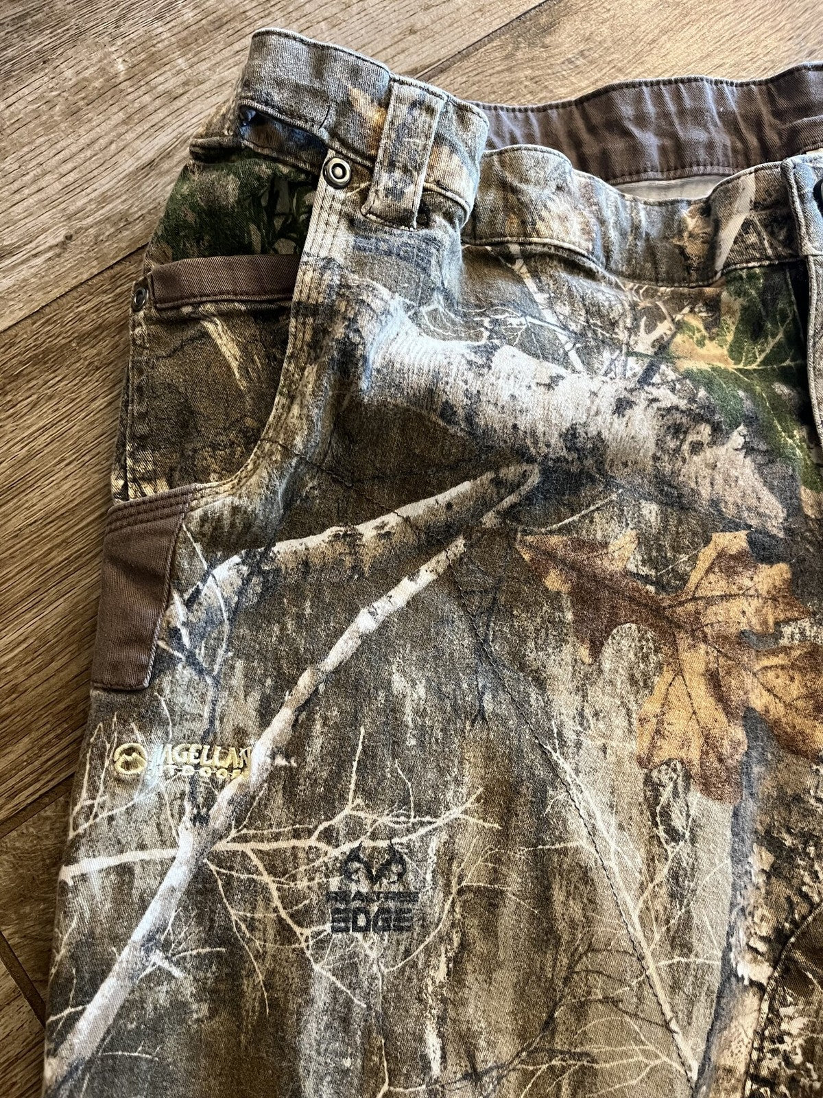 Magellan Outdoors Realtree Edge Camo Hunting Pants Men's XL Cotton Blend
