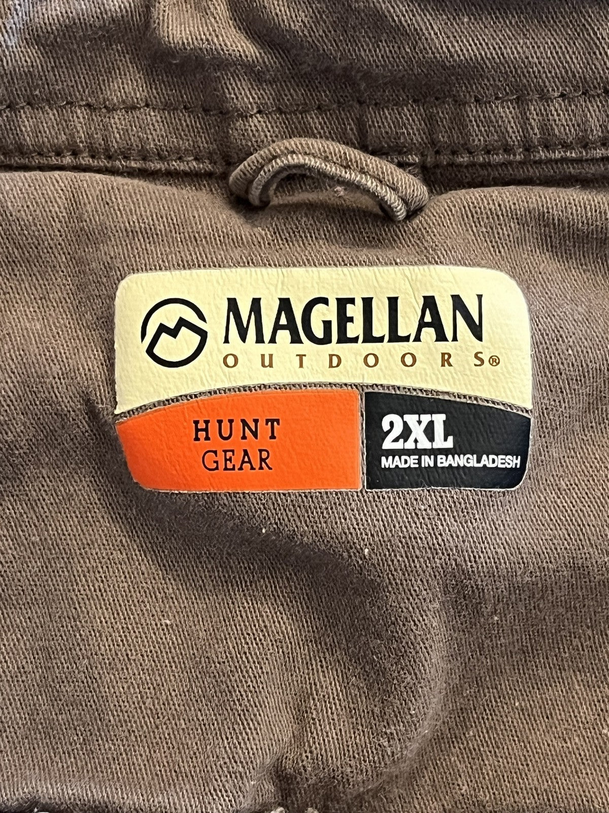 Magellan Outdoors Mens 2XL Realtree Edge Camo Long Sleeve Button Down Hunt Shirt