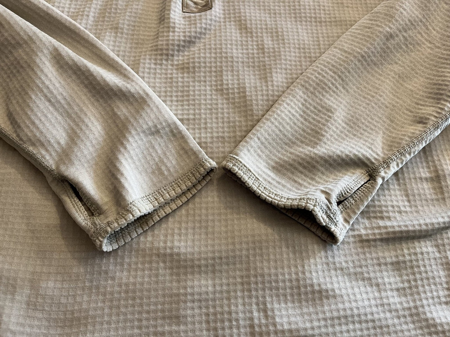 US Military Gen III Level 2 Polartec Grid Fleece Shirt Tan XXL-Long
