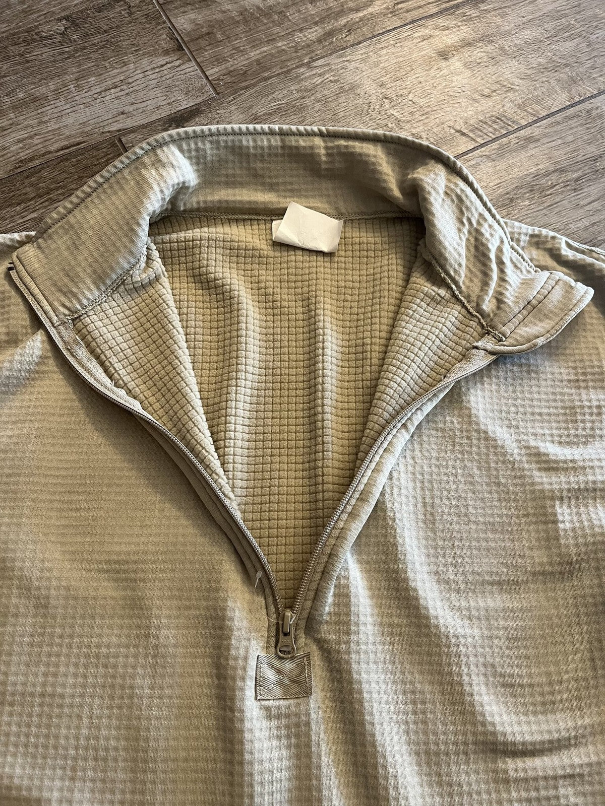US Military Gen III Level 2 Polartec Grid Fleece Shirt Tan XXL-Long