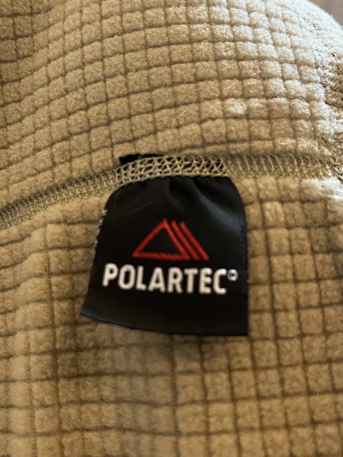 US Military Gen III Level 2 Polartec Grid Fleece Shirt Tan XXL-Long