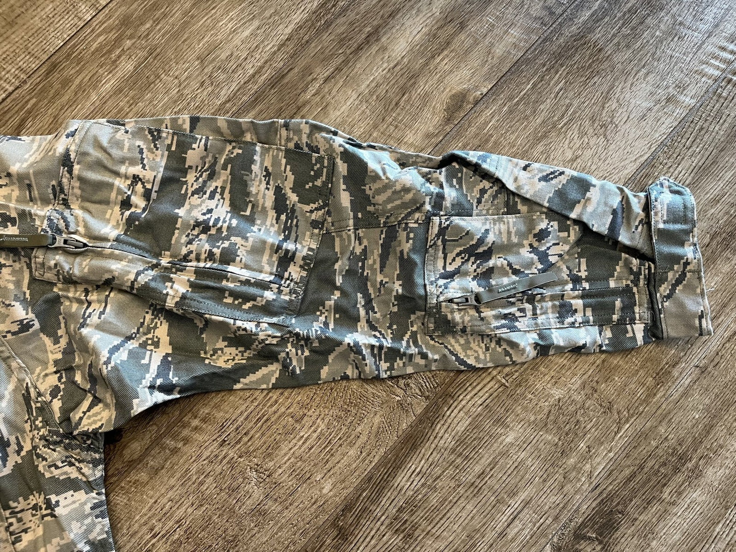 US Air Force ABU Coat Digital Tiger Stripe Propper Size Large Regular Military
