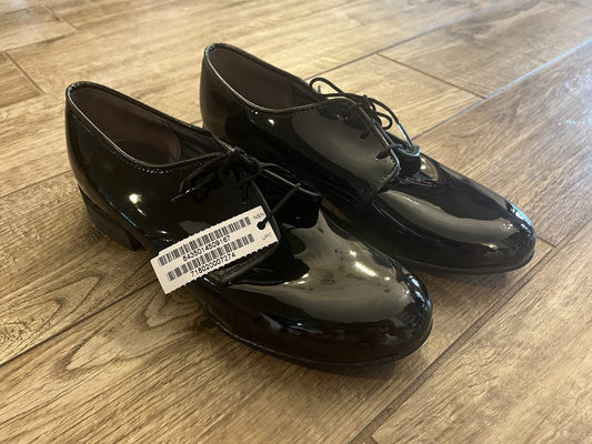 Women’s Capps Military Dress Oxford Shoes Black Patent Leather Size 8.5 C