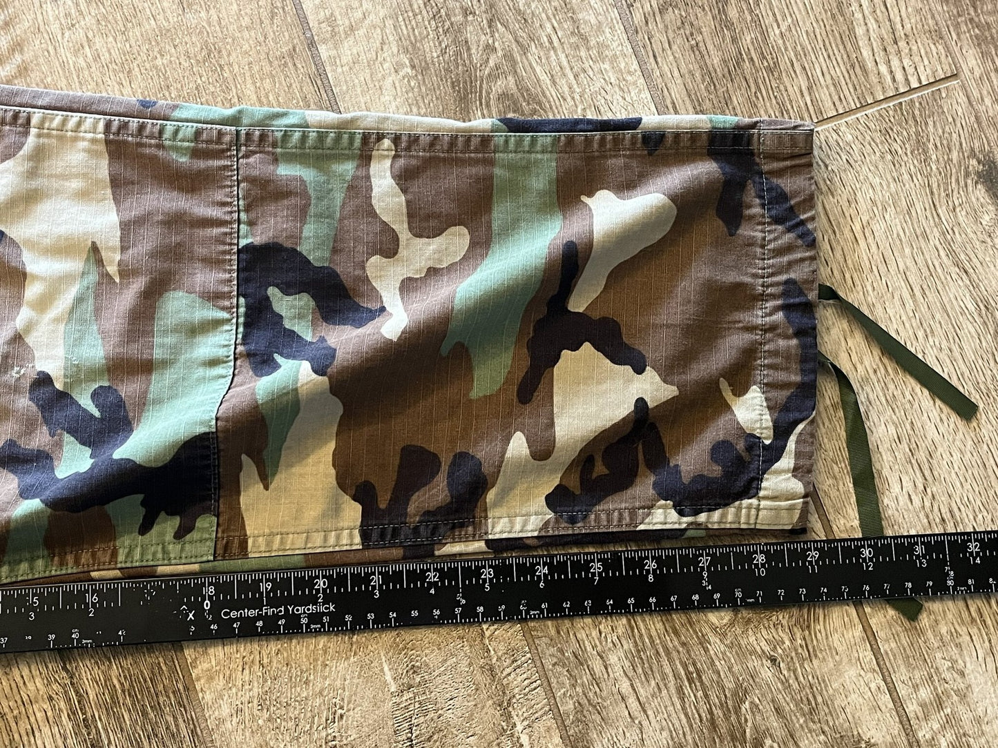 US Military Woodland Camo BDU Trousers Small Short Ripstop Combat Pants Surplus