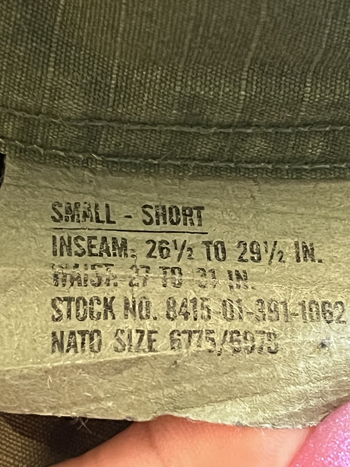 US Military Woodland Camo BDU Trousers Small Short Ripstop Combat Pants Surplus