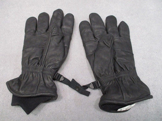 US Military Intermediate Cold/Wet Weather Leather Gloves Black Size XXL