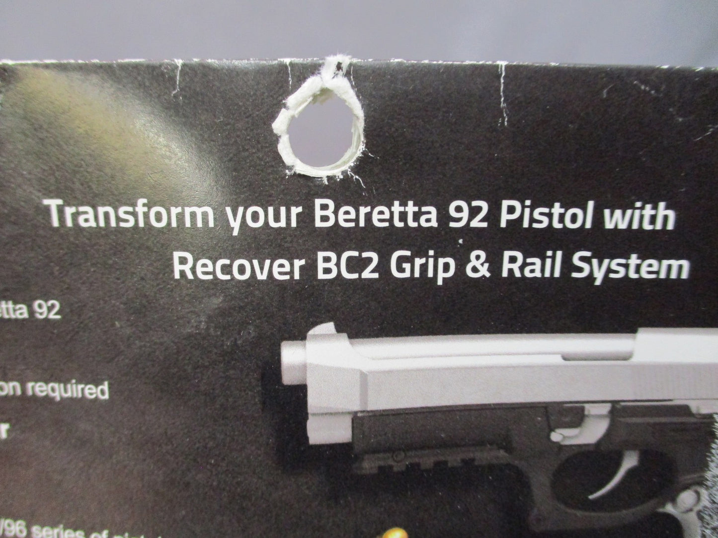Recover Tactical BC2 Grip & Rail System for Beretta 92/96 - Tan
