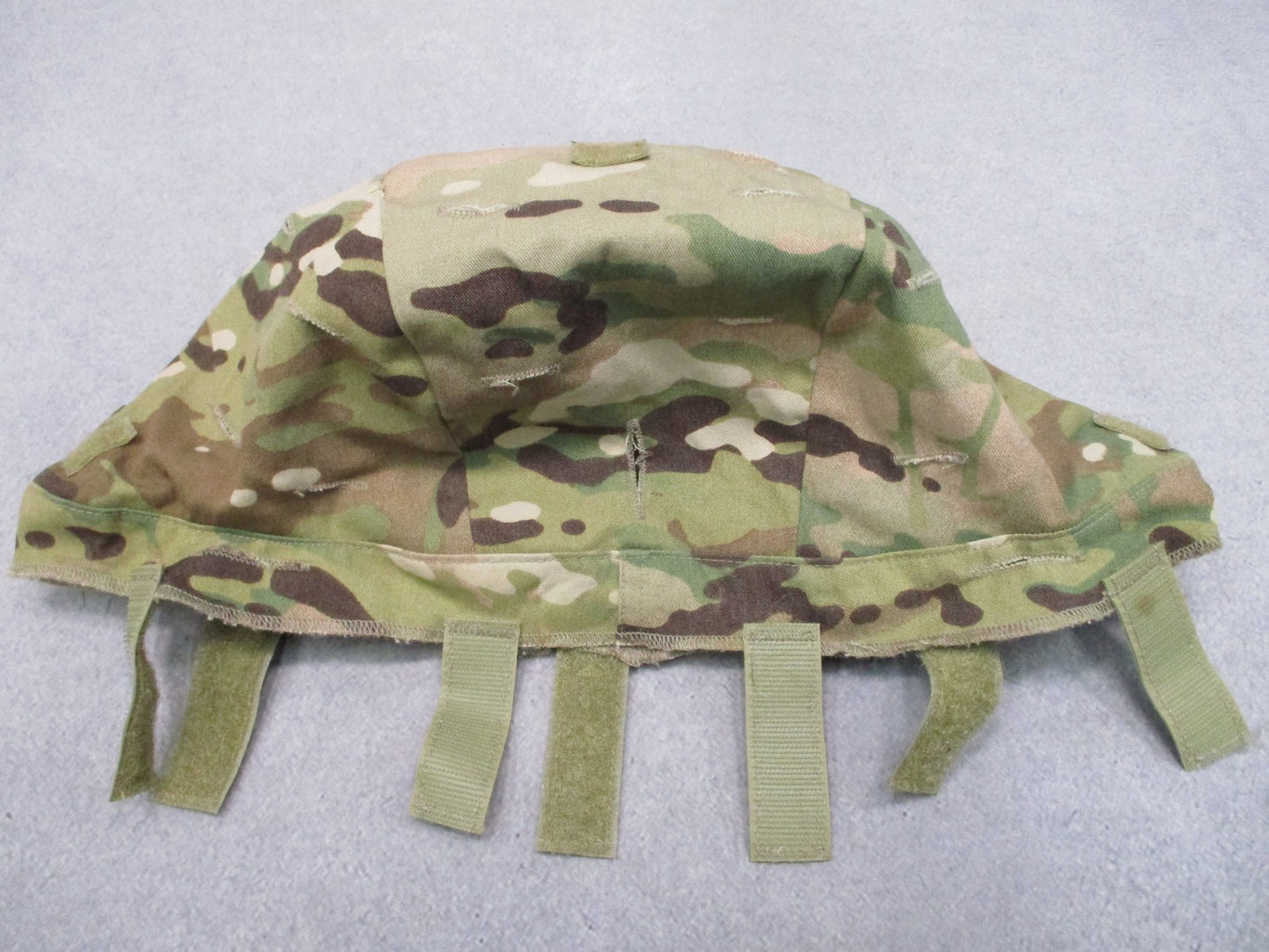 USED ARMY OCP MULTICAM HELMET COVER ACH ADVANCED COMBAT HELMET LARGE/X-LARGE