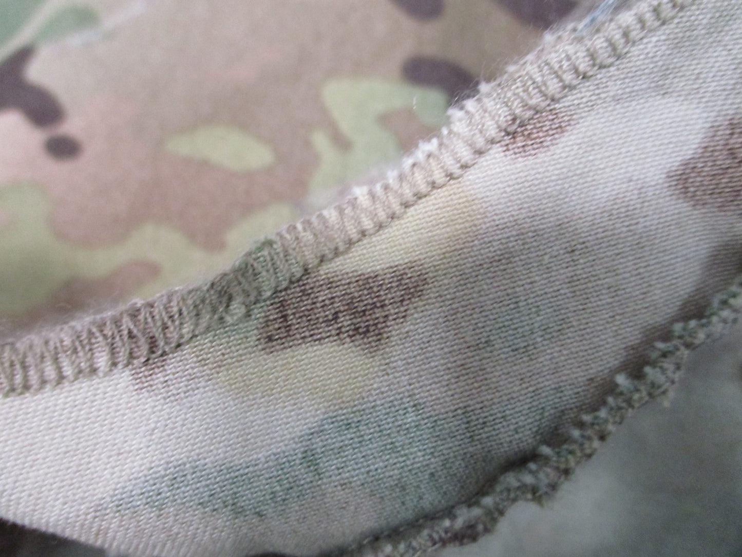 USED ARMY OCP MULTICAM HELMET COVER ACH ADVANCED COMBAT HELMET LARGE/X-LARGE